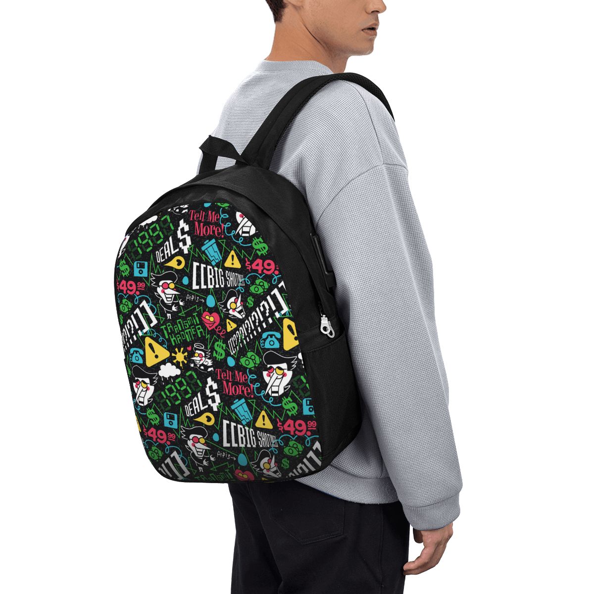 Women Bags For Laptop - Deltarune SPAMTON G Sırt Çantası Seyahat