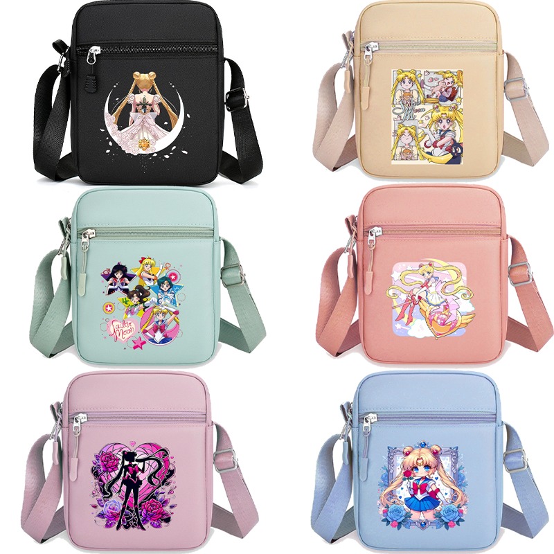 Women Bags For Party - Sailor Moon Omuz Çantası Unisex Sevimli