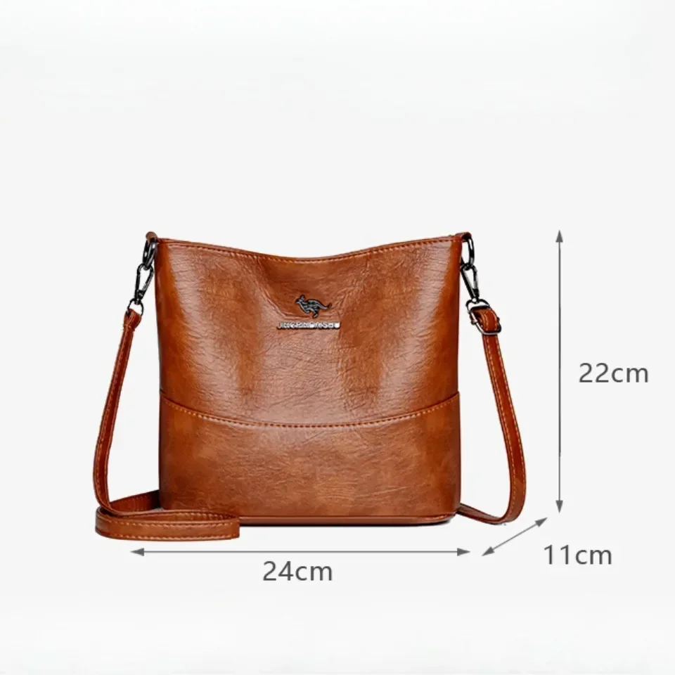 Yumuşak Pu Deri Crossbody Çant - Women'S Kangaroo Bags incelemesi ve fiyatı
