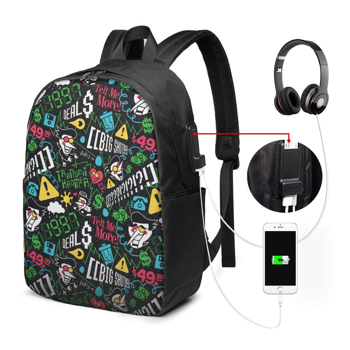 Deltarune SPAMTON G Sırt Çanta - Women Bags For Laptop incelemesi ve fiyatı