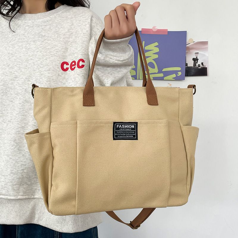 Kadınlar için Büyük Kanvas Çan - Shopper Tote Canvas incelemesi ve fiyatı
