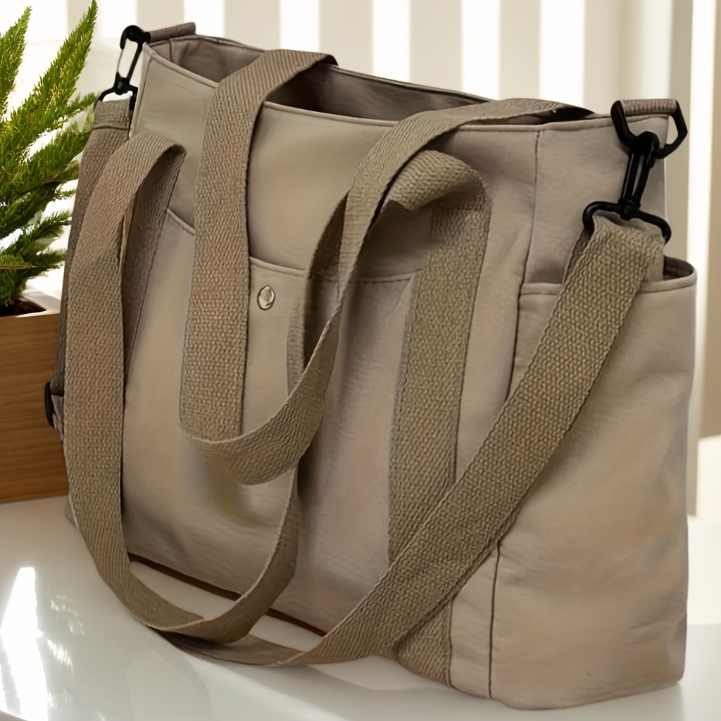 Büyük Kapasiteli Günlük Tote Ç - Shopper Tote Canvas incelemesi ve fiyatı