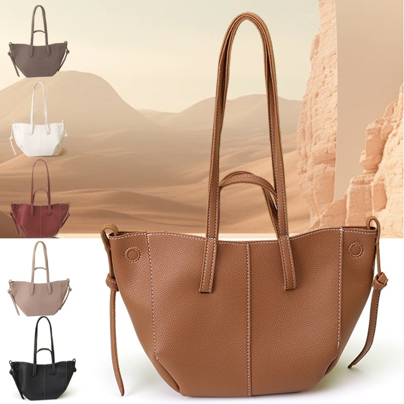 Kahverengi Kanat Tasarımlı Tot - Top Handle Structured incelemesi ve fiyatı