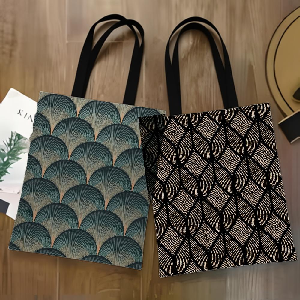 Modern Şam desenli saklama çan - Shopper Tote Canvas incelemesi ve fiyatı