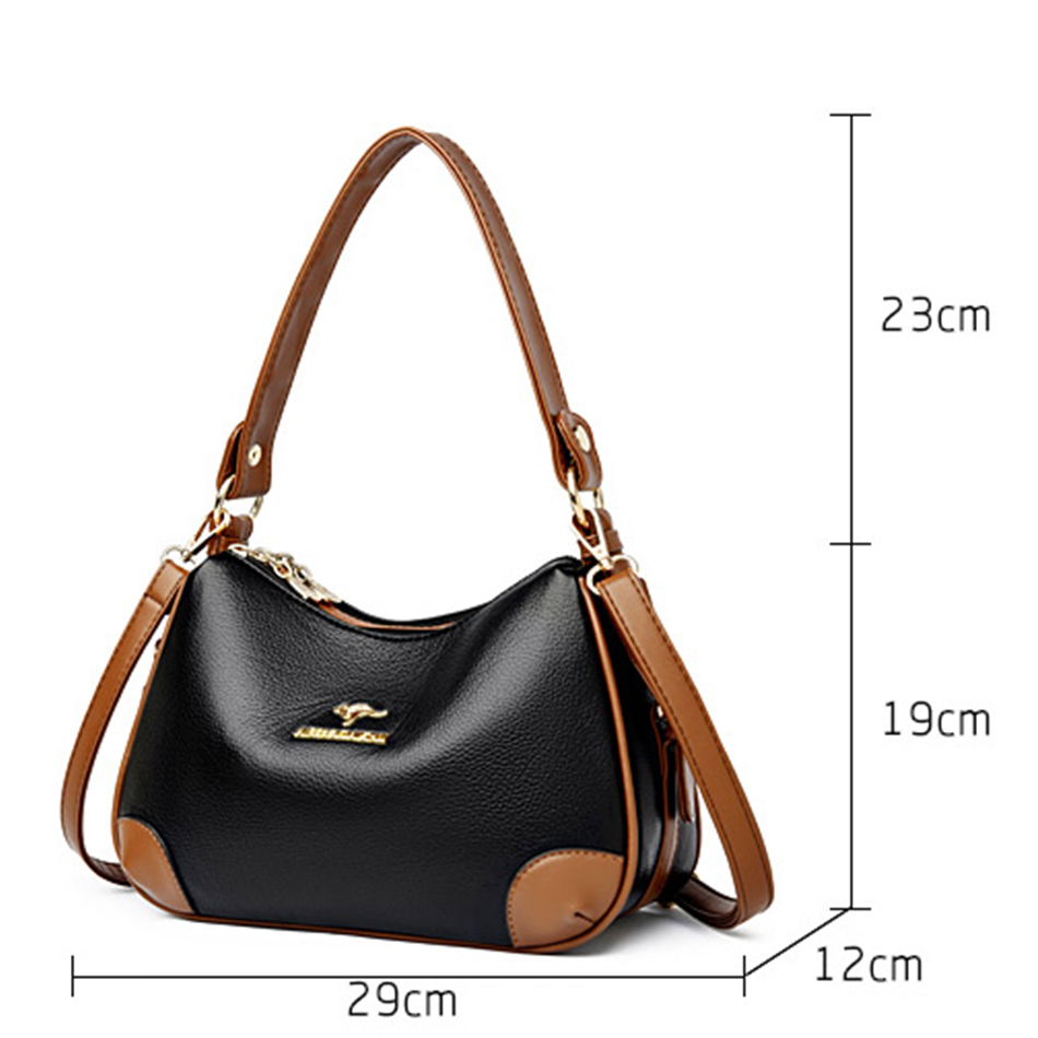 Hakiki 3 katmanlar yüksek kali - Women'S Kangaroo Bags incelemesi ve fiyatı