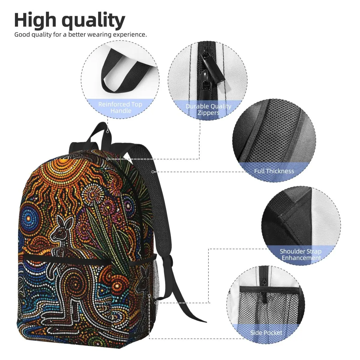 Aborijin Kanguru Soyut Avustra - Women'S Kangaroo Bags incelemesi ve fiyatı