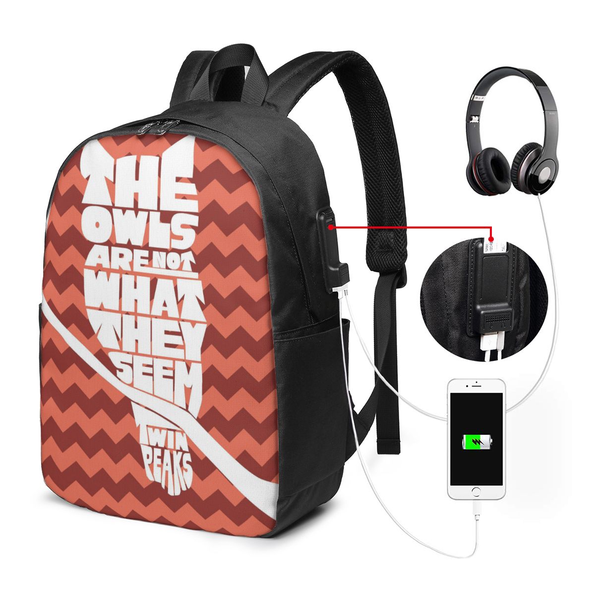 Twin Peaks Kırmızı Oda Sırt Ça - Women Bags For Laptop incelemesi ve fiyatı