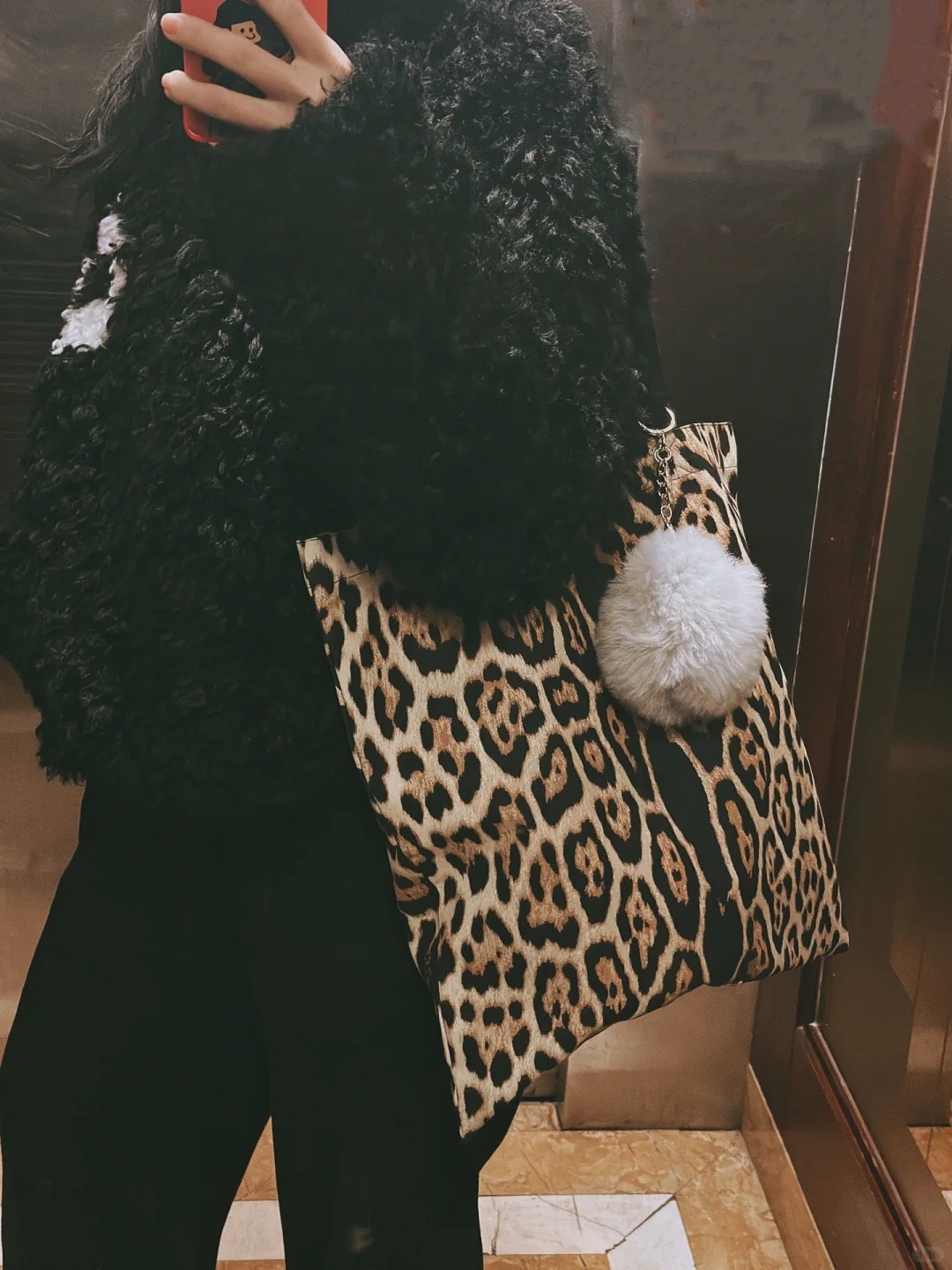 Yaz Modası Retro Leopar Desenl - Shopper Tote Canvas incelemesi ve fiyatı