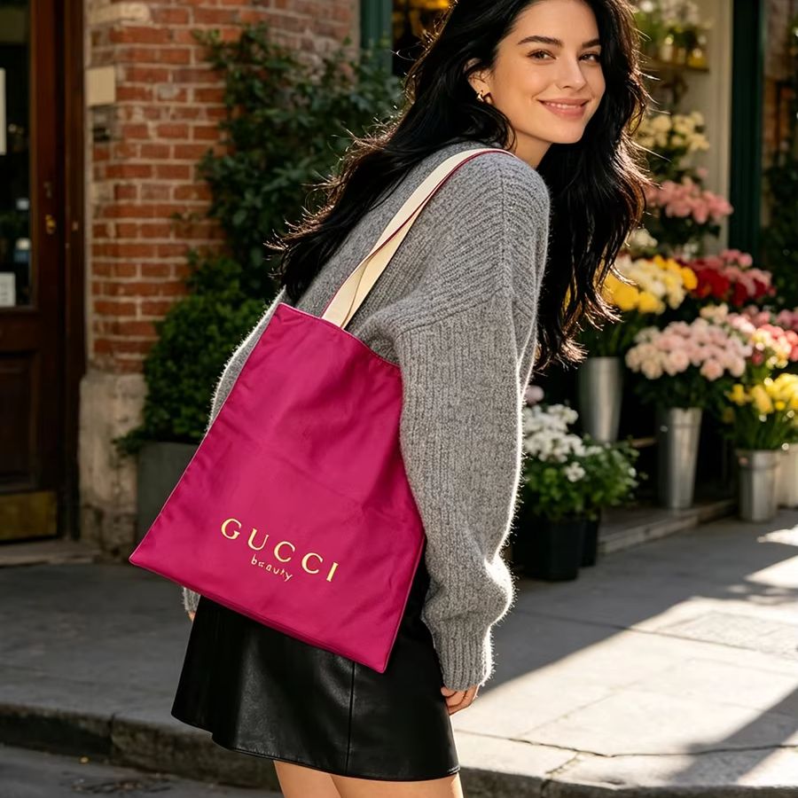 GUCCI'nin Kadın Kanvas Çantası - Shopper Tote Canvas incelemesi ve fiyatı